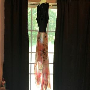 Floral dress, perfect for the beach!